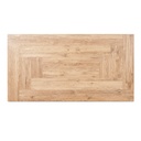 Evander Coffee Table Rectangle Aged Oak - 3