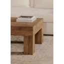 Evander Coffee Table Rectangle Aged Oak - 7