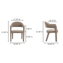 Martens Dining Chair Camel - 7