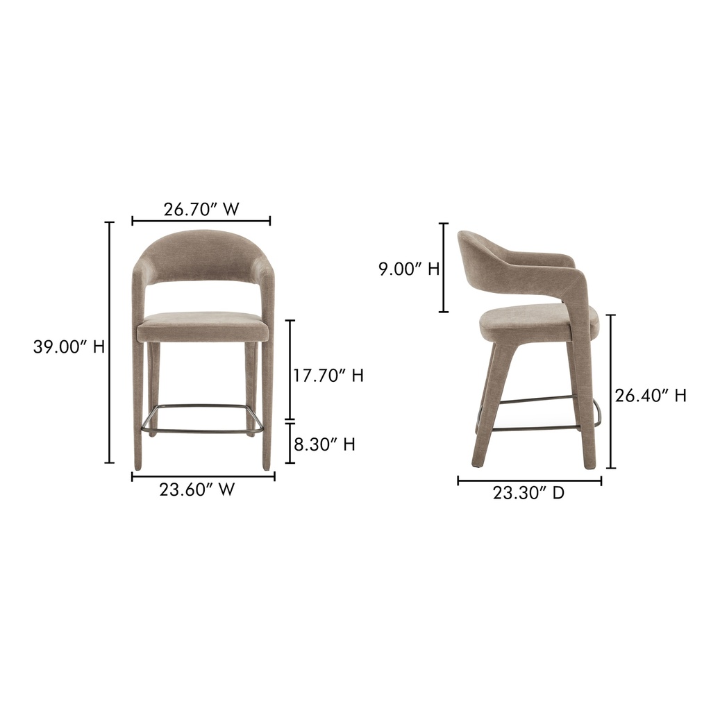 Martens Counter Stool Camel - 6