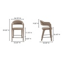 Martens Counter Stool Camel - 6