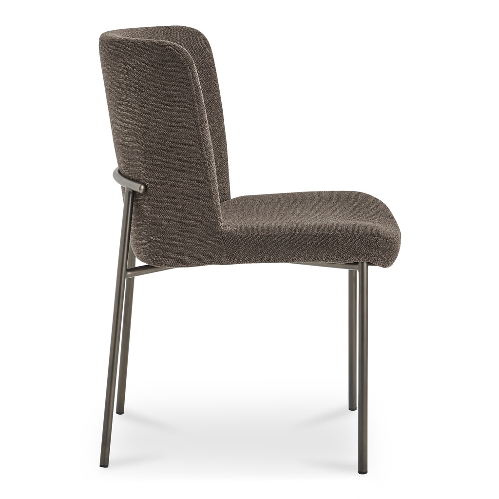 Early Dining Chair Dark Brown-Set Of Two - 2