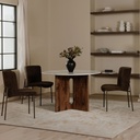 Early Dining Chair Dark Brown-Set Of Two - 6