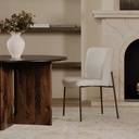 Early Dining Chair Beige-Set Of Two - 5