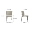 Early Dining Chair Beige-Set Of Two - 7