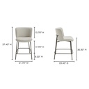 Early Counter Stool Beige - 8