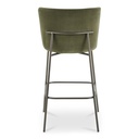 Early Bar Stool Faux Green Mohair - 3