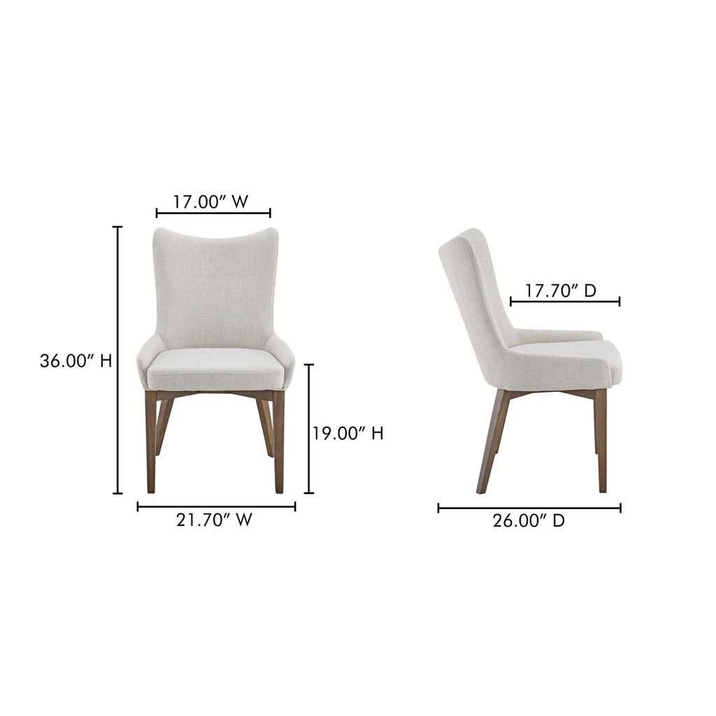Potter Dining Chair Heather Beige - 9