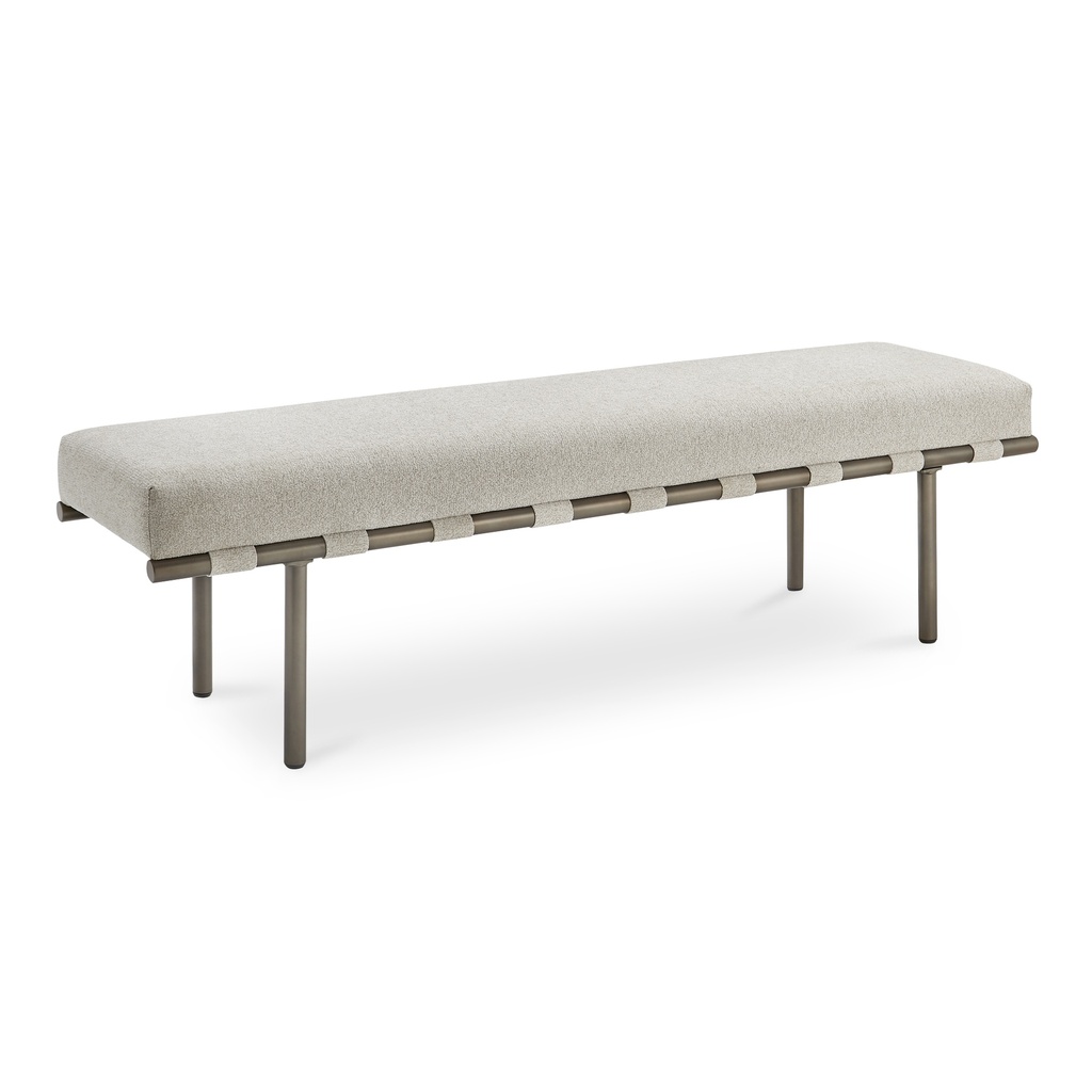 Carson Dining Bench Beige - 1
