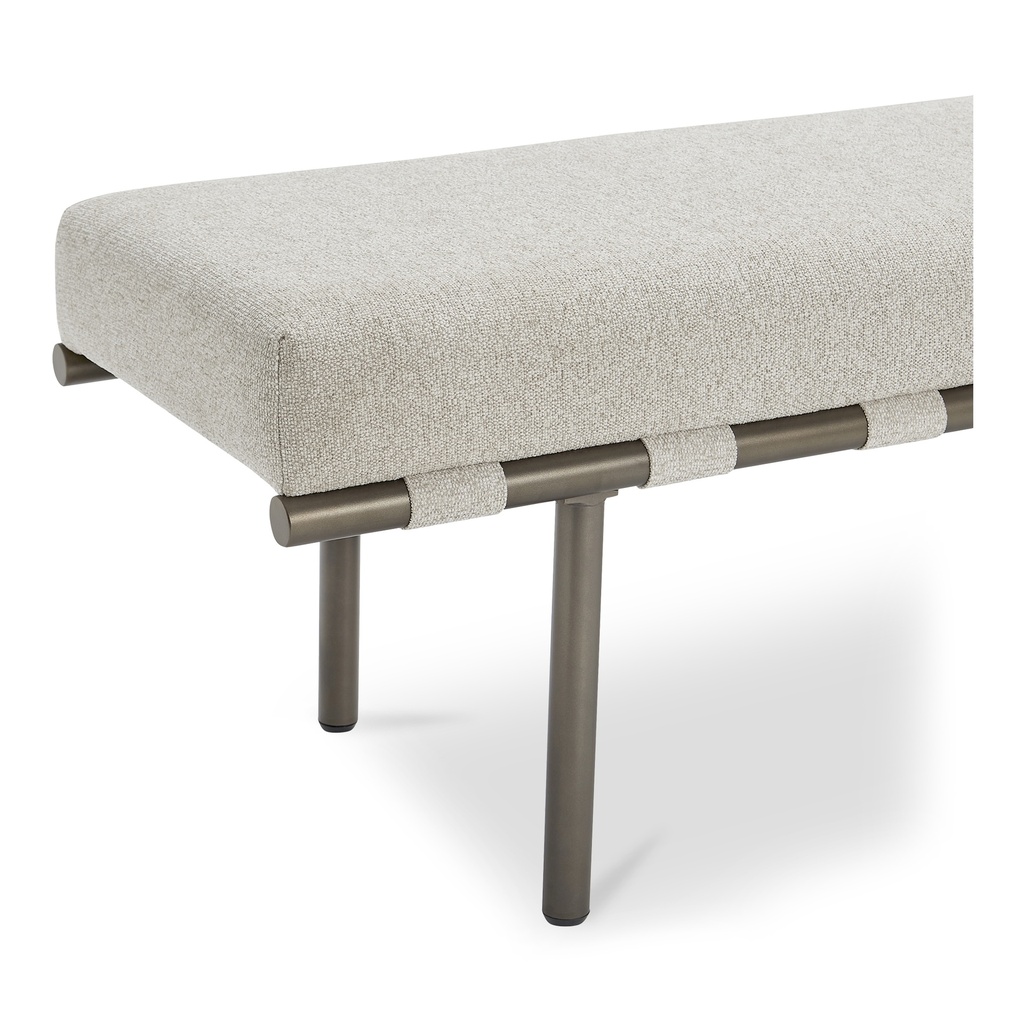 Carson Dining Bench Beige - 3