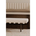 Carson Dining Bench Beige - 4