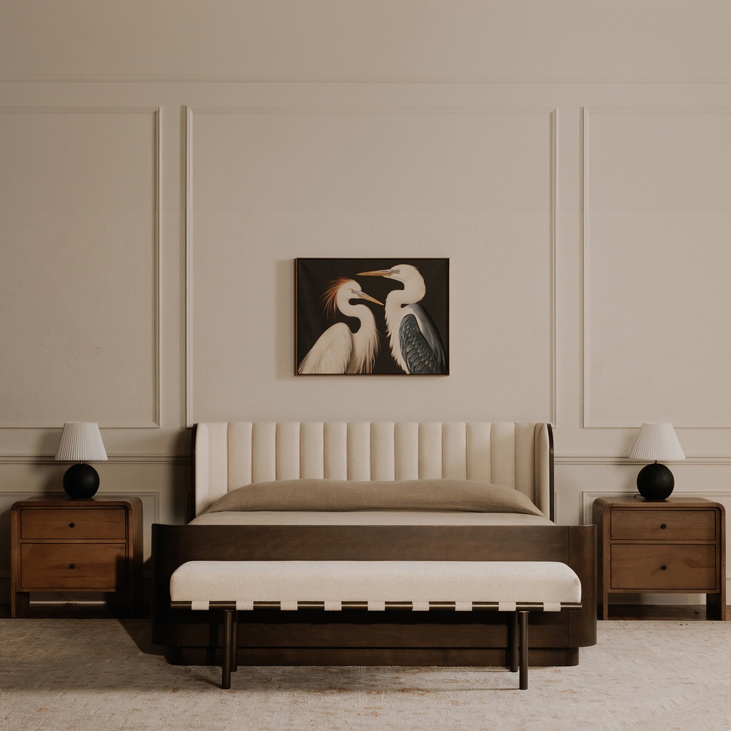 Carson Dining Bench Beige - 5