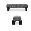 Priya Bench Black - 6