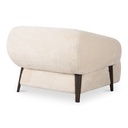 Devlin Lounge Chair Cream Faux Fur - 2