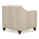 Hewitt Accent Chair Beige Stripe - 2