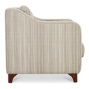 Hewitt Accent Chair Beige Stripe - 3