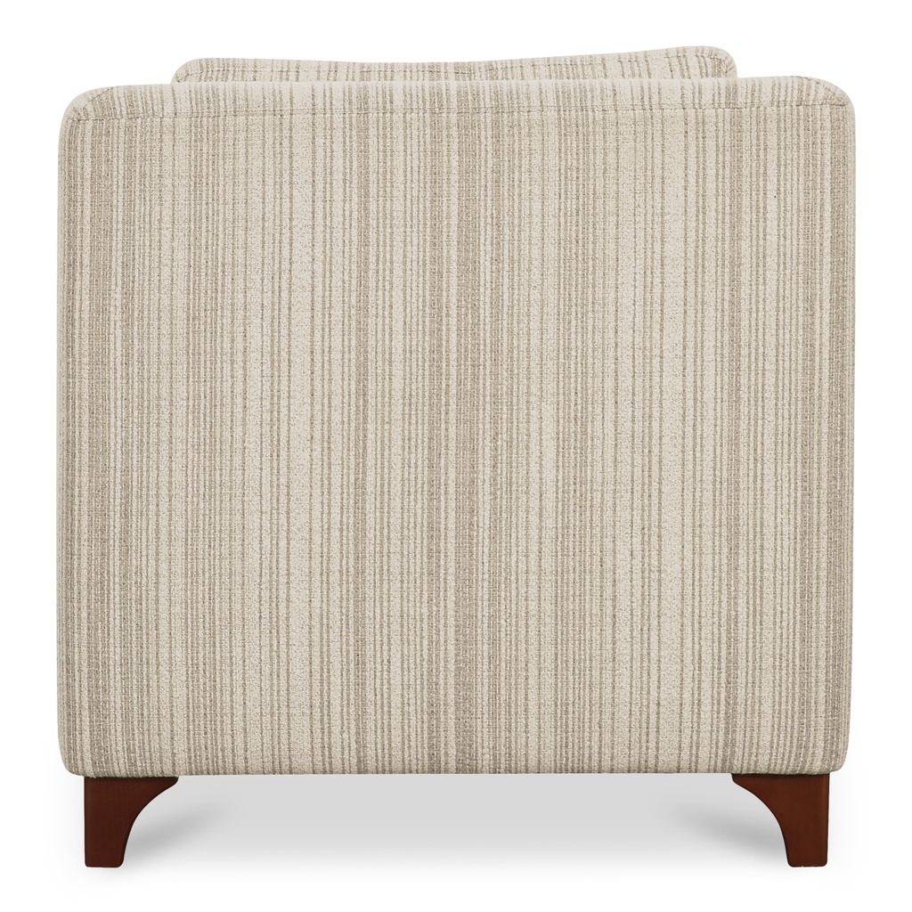 Hewitt Accent Chair Beige Stripe - 4