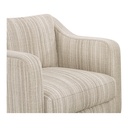 Hewitt Accent Chair Beige Stripe - 5