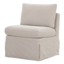 Fable Slipcover Dining Slipper Chair Beige - 2