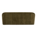 Rialto Sofa Dark Green Faux Mohair - 4