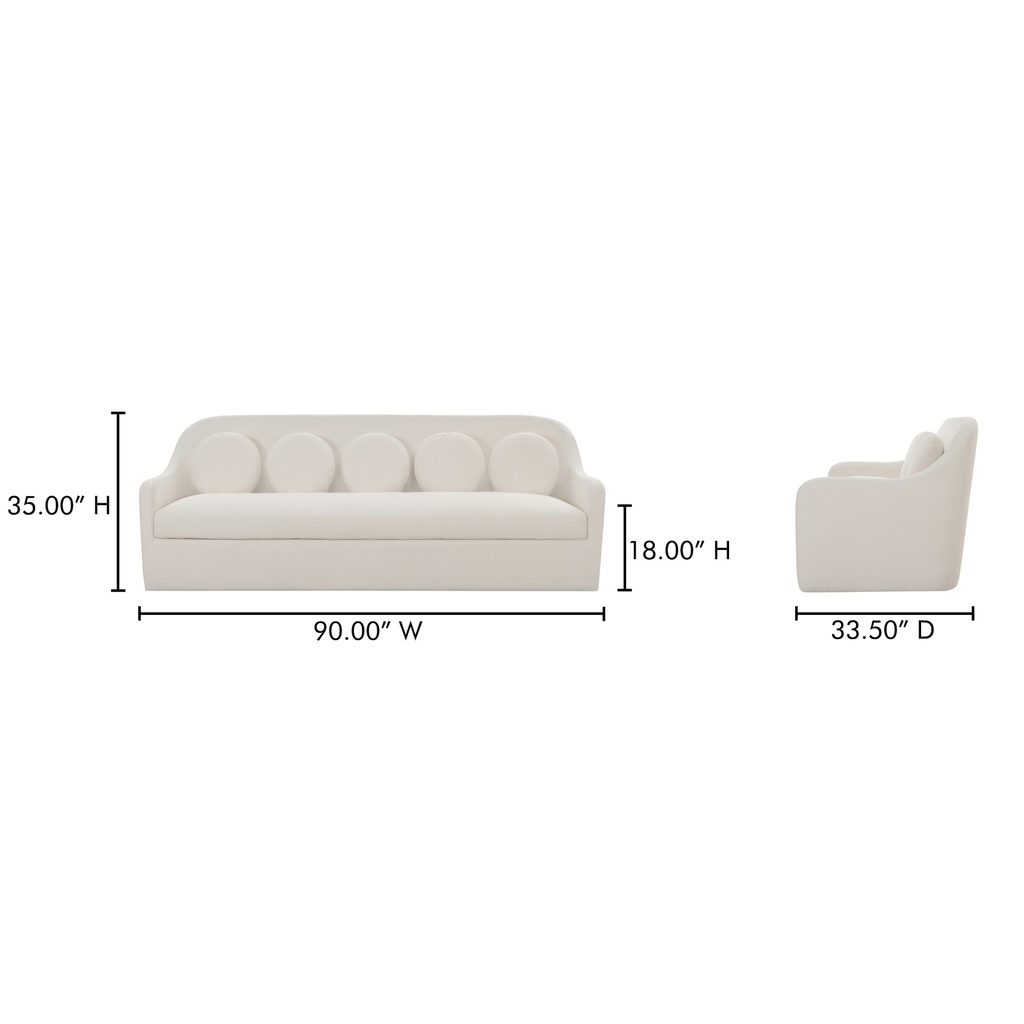 Rialto Sofa White - 10