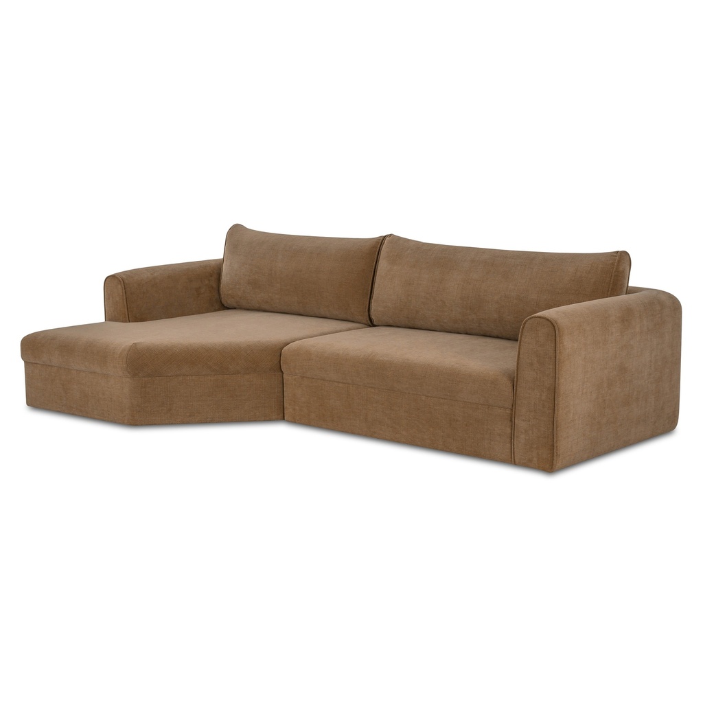 Madrid Left Sectional Taupe - 2