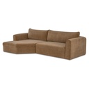 Madrid Left Sectional Taupe - 2