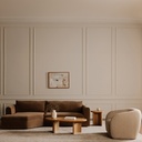 Madrid Left Sectional Taupe - 9