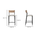 Foley Counter Stool White - 7