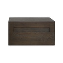 Jonah Floating Nightstand Dark Brown - 3