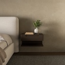 Jonah Floating Nightstand Dark Brown - 5