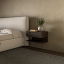 Jonah Floating Nightstand Dark Brown - 6
