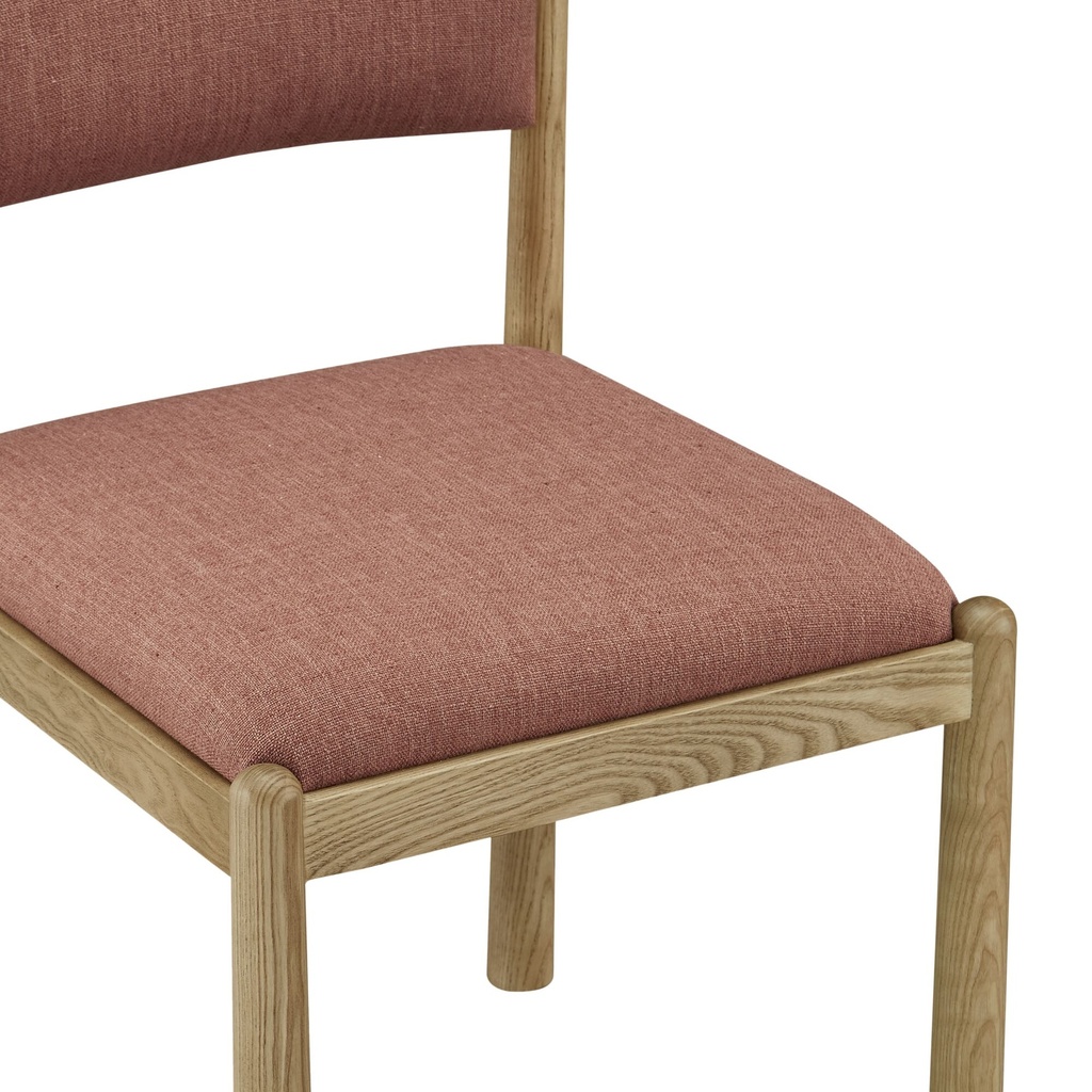 Villetta Dining Chair Deep Pink - Set Of Two - 4