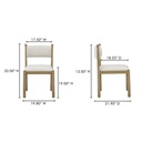 Villetta Dining Chair Stripe - Set Of Two - 9