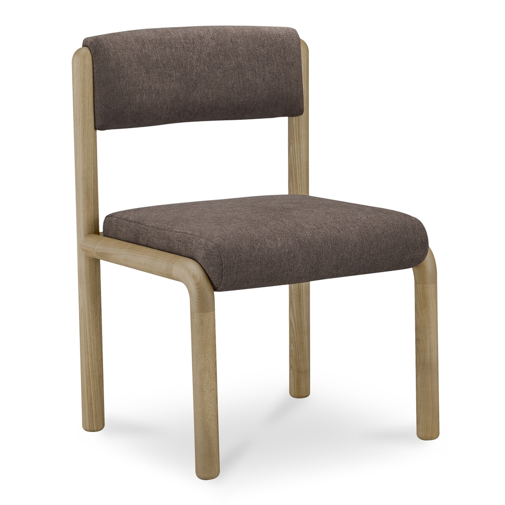 April Dining Chair Deep Brown-Set Of Two - 1