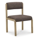 April Dining Chair Deep Brown-Set Of Two - 1