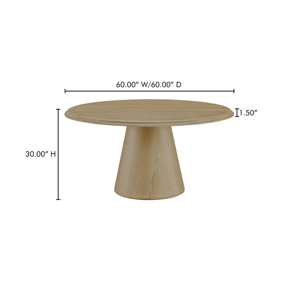 Tutto Dining Table Natural - 6
