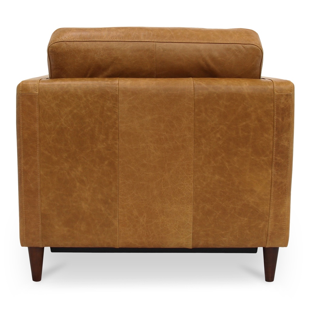 Bridgers Power Recliner Chair Tan Leather - 3