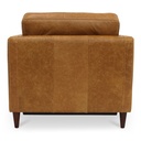 Bridgers Power Recliner Chair Tan Leather - 3