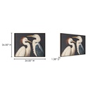 Two Cranes Framed Painting - 5