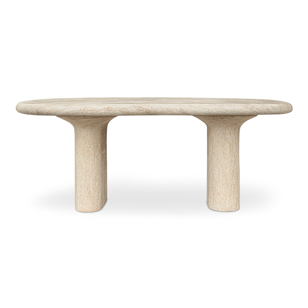 Warby Outdoor Dining Table Beige - 2