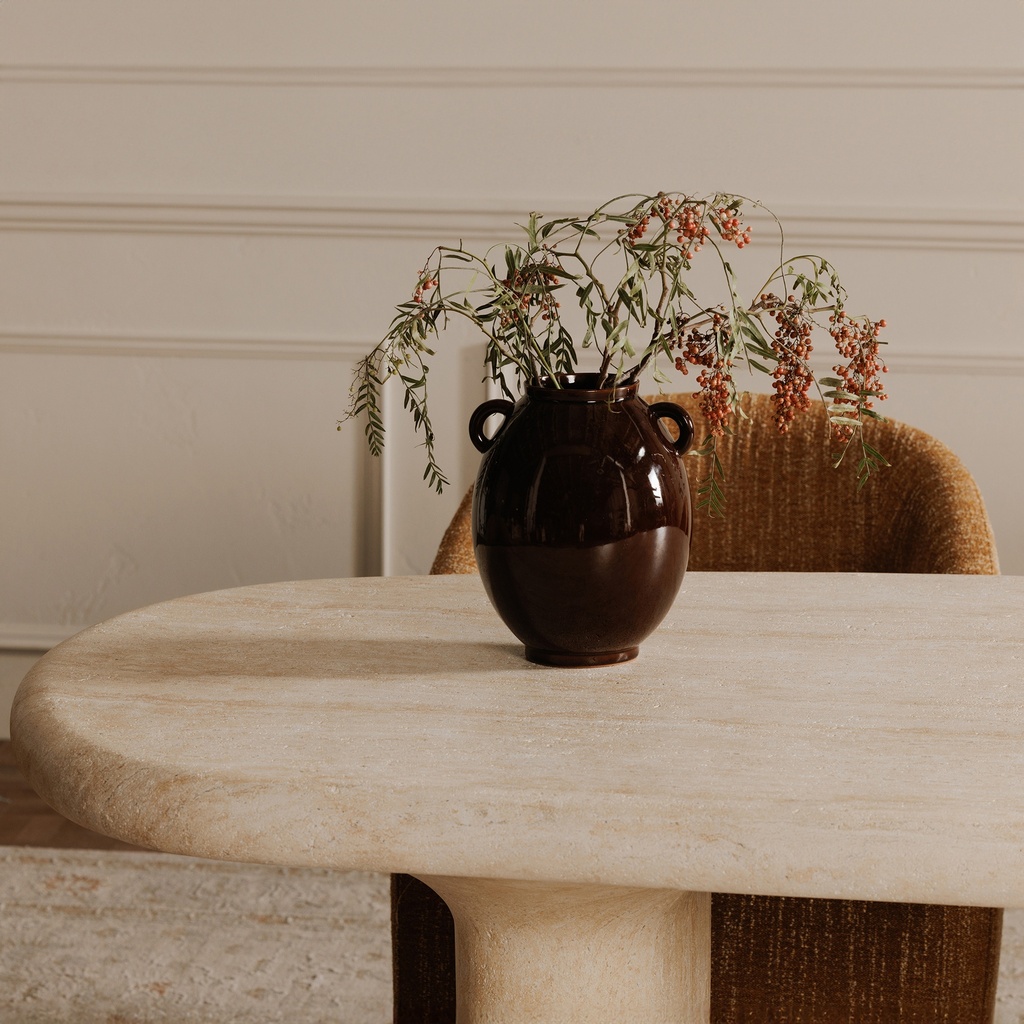 Warby Outdoor Dining Table Beige - 7