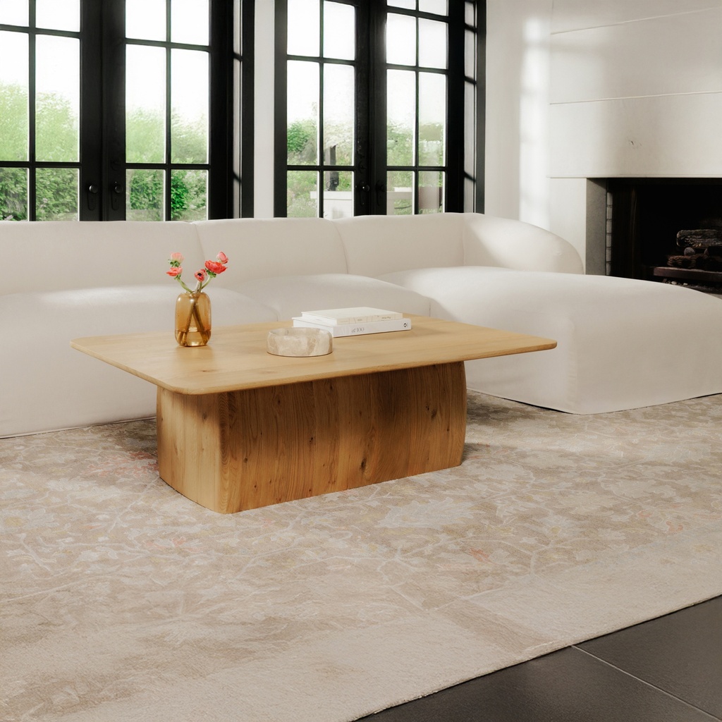 Winston Coffee Table Rustic Oak - 4