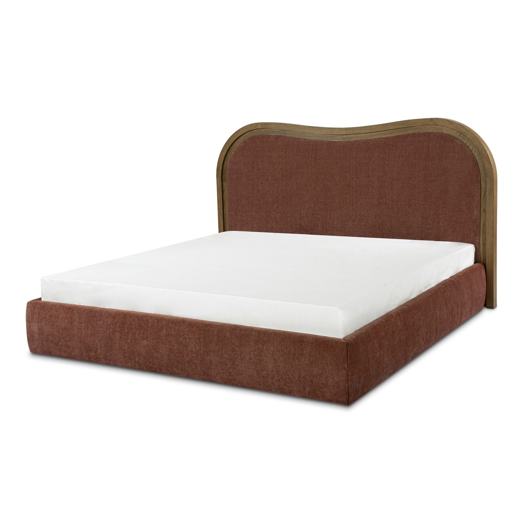 Camilla King Bed Chestnut - 1