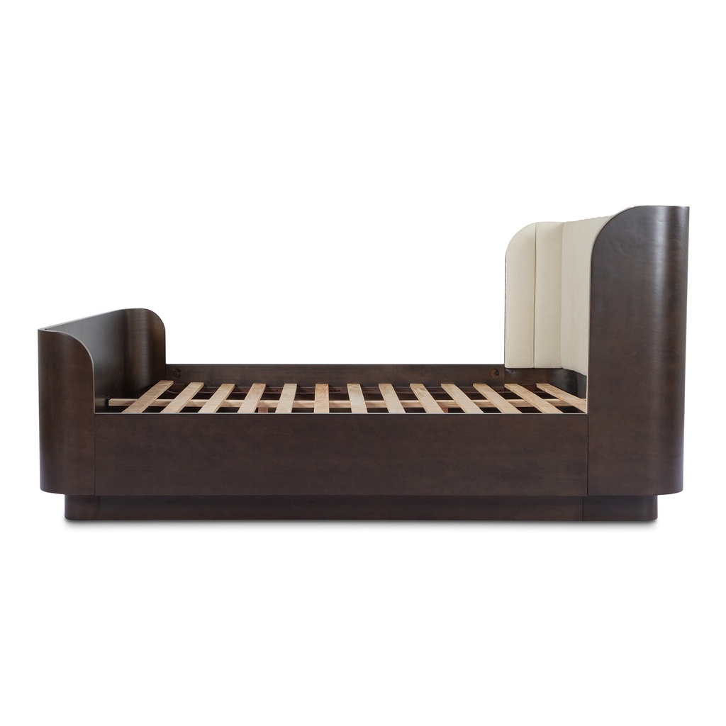 Scarlette Queen Bed Cream - 2