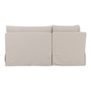 Fable Slipcover Dining Banquette U-Shape Beige 121 in. - 3