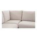 Fable Slipcover Dining Banquette U-Shape Beige 168 in. - 5