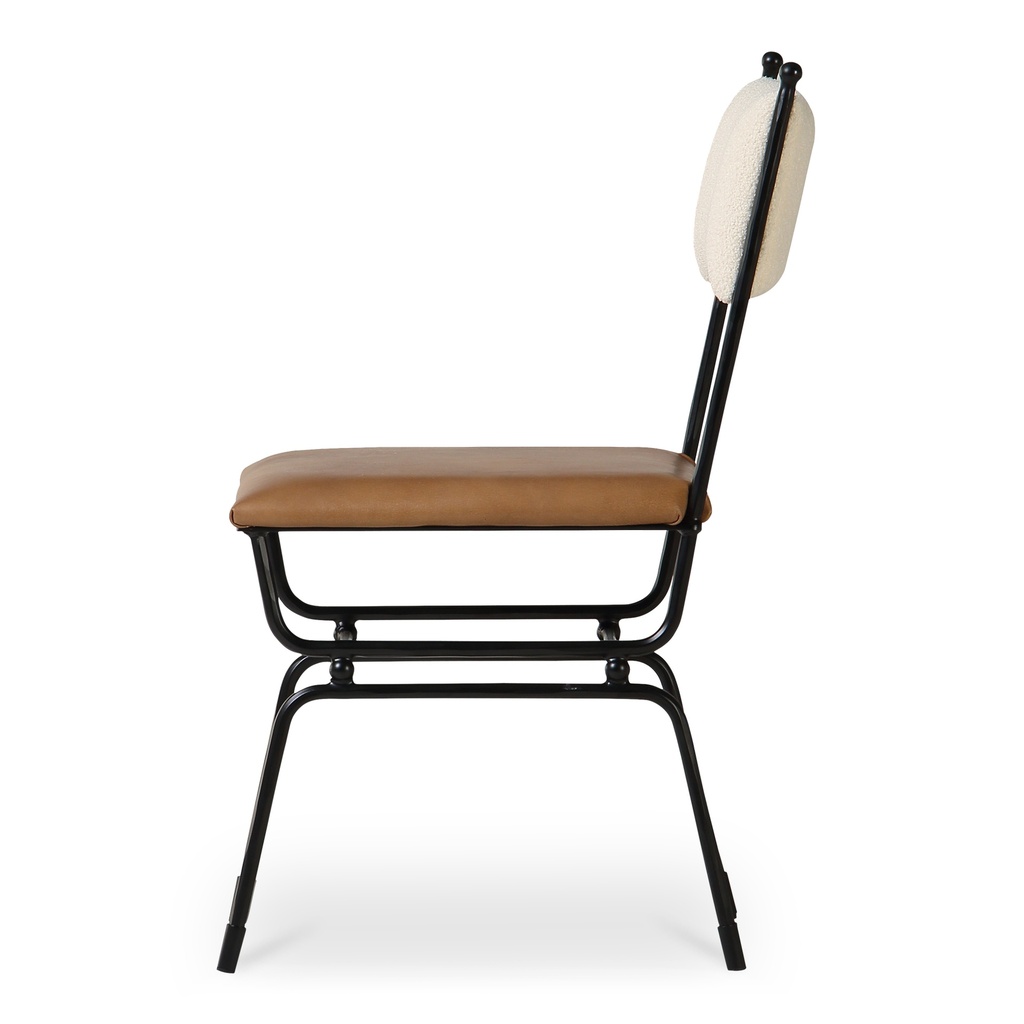 Posta Dining Chair Brown Leather - 2