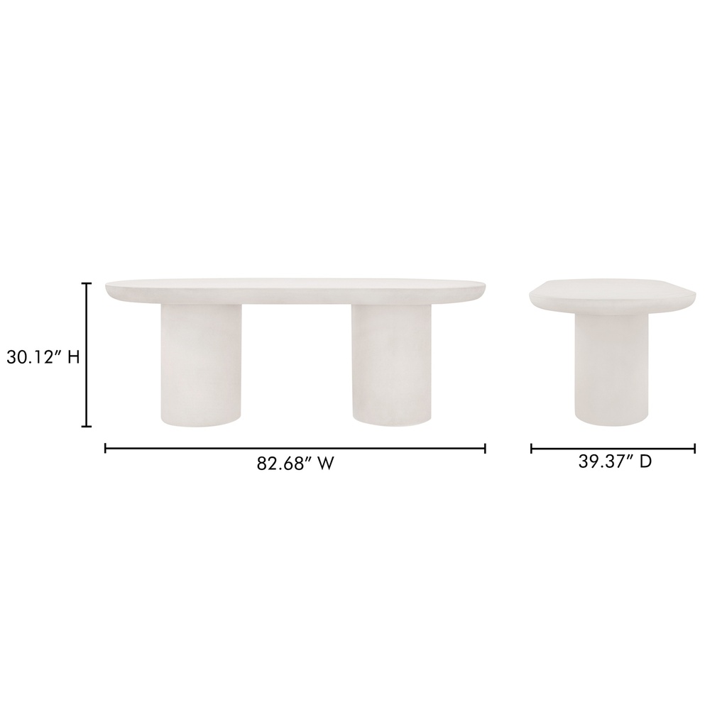 Rocca Dining Table Cream - 8