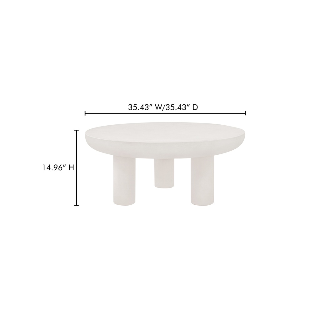 Rocca Coffee Table Cream - 6